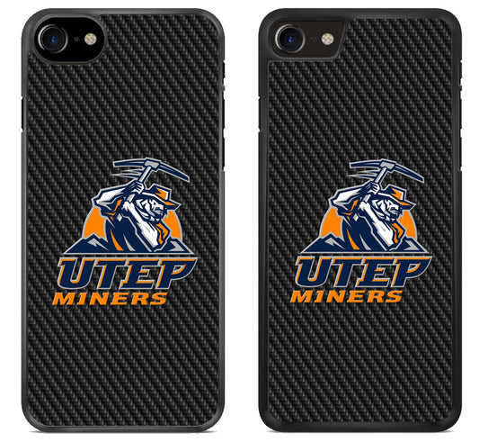 UTEP Miners Carbon iPhone SE 2020 | iPhone SE 2022 Case