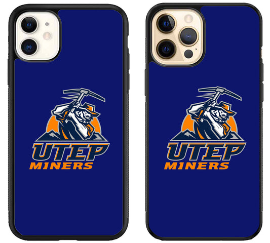UTEP Miners Logo iPhone 12 | 12 Mini | 12 Pro | 12 Pro Max Case