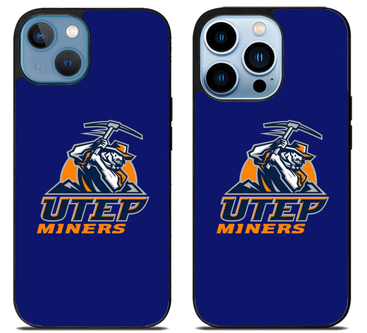 UTEP Miners Cover iPhone 13 | 13 Mini | 13 Pro | 13 Pro Max Case