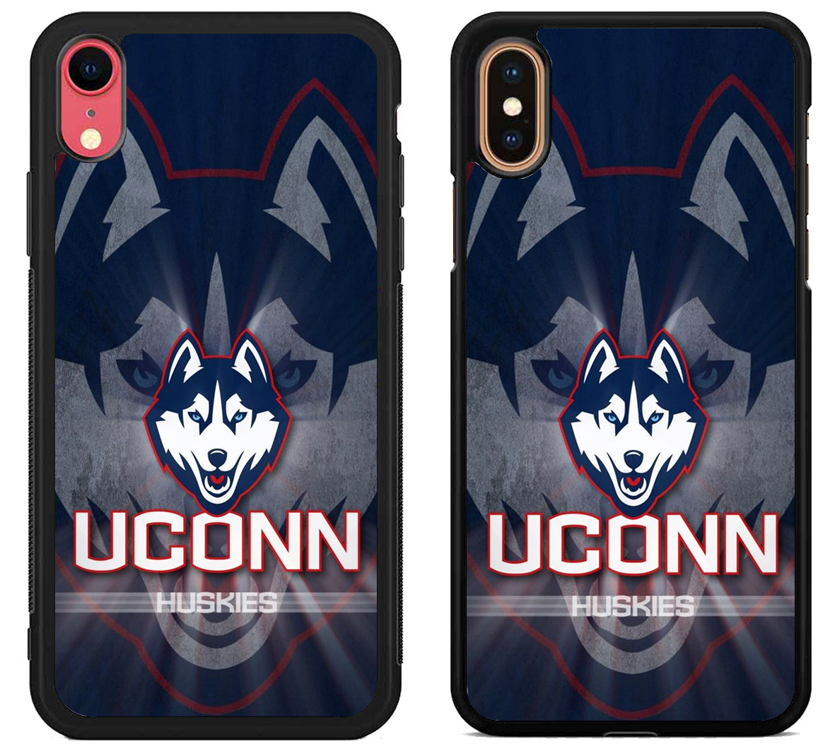 Uconn Huskies Background iPhone X | Xs | Xr | Xs Max Case
