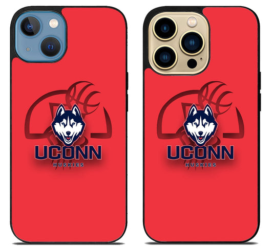 Uconn Huskies Logo iPhone 14 | 14 Plus | 14 Pro | 14 Pro Max Case