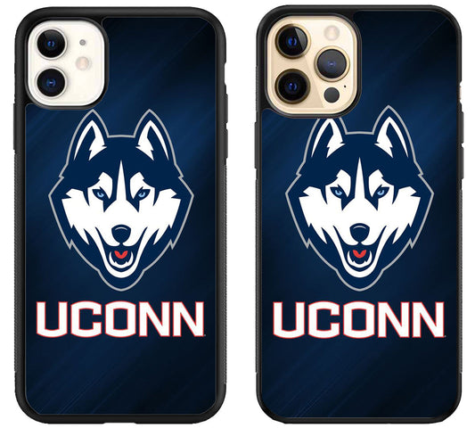 Uconn Huskies Cover iPhone 12 | 12 Mini | 12 Pro | 12 Pro Max Case
