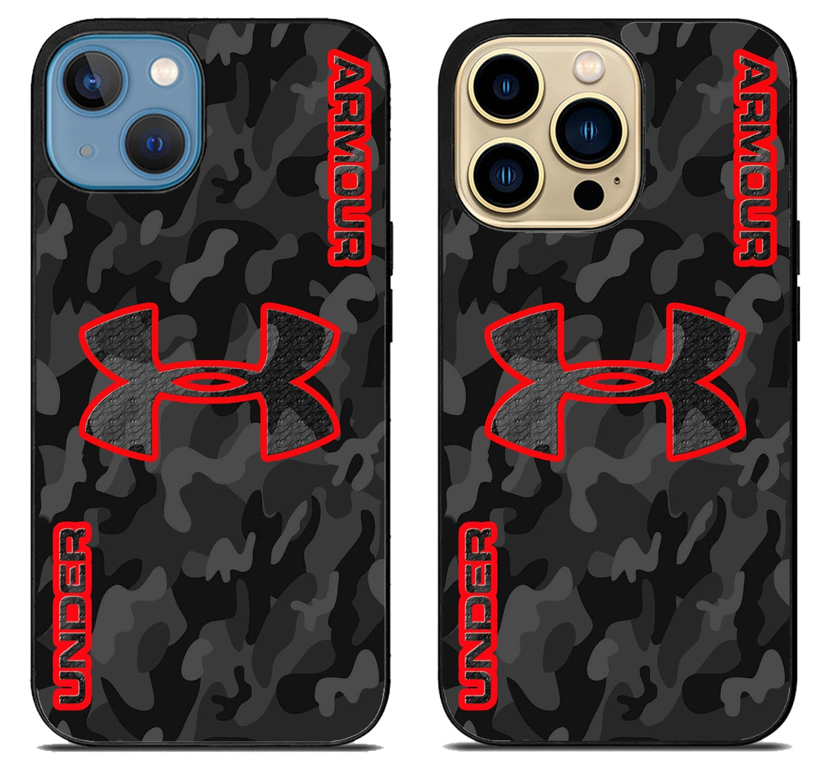 Under Armour Black Camo iPhone 14 | 14 Plus | 14 Pro | 14 Pro Max Case