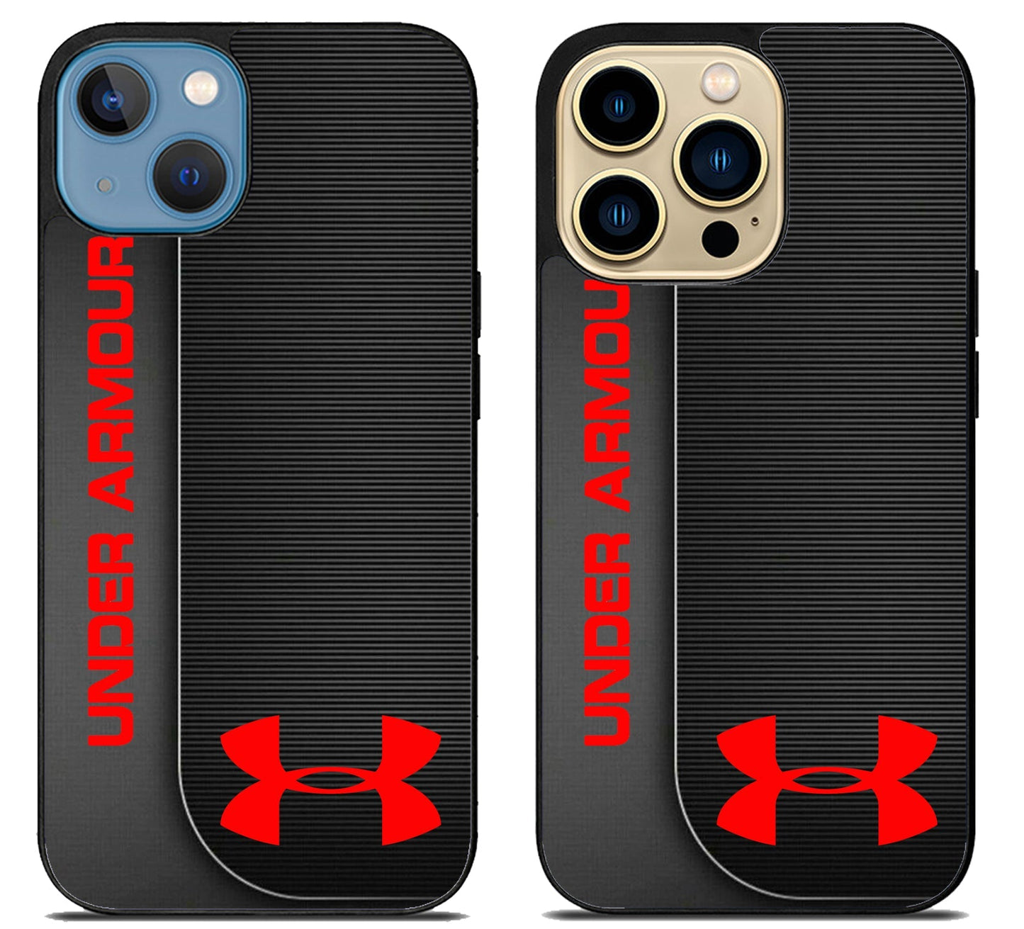 Under Armour Black Red iPhone 14 | 14 Plus | 14 Pro | 14 Pro Max Case