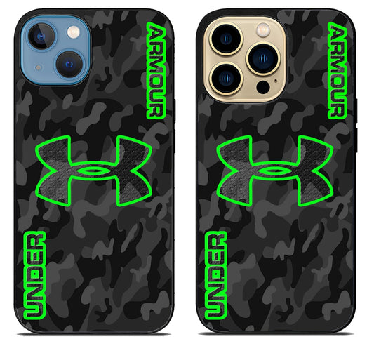 Under Armour Camo Green iPhone 14 | 14 Plus | 14 Pro | 14 Pro Max Case