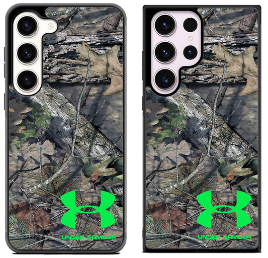 Under Armour Green Camo Samsung Galaxy S23 | S23+ | S23 Ultra Case