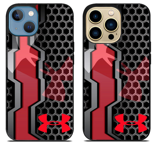 Under Armour Logo Metallic iPhone 14 | 14 Plus | 14 Pro | 14 Pro Max Case