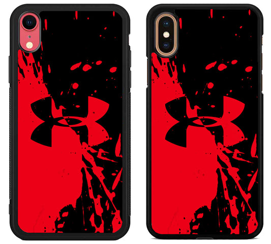 Under Armour Red Black iPhone X | Xs | Xr | Xs Max Case