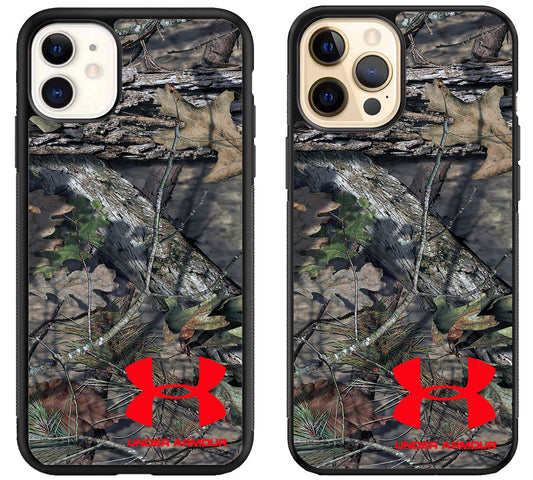 Under Armour Red Realtree iPhone 12 | 12 Mini | 12 Pro | 12 Pro Max Case