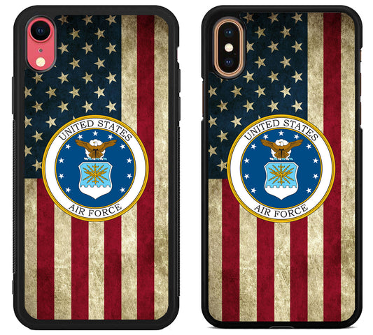 US Air Force Flag iPhone X | Xs | Xr | Xs Max Case