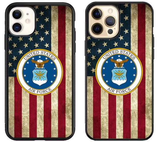 US Air Force Flag iPhone 12 | 12 Mini | 12 Pro | 12 Pro Max Case