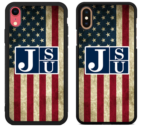 University Jackson State Tigers Flag iPhone X | Xs | Xr | Xs Max Case