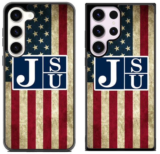 University Jackson State Tigers Flag Samsung Galaxy S23 | S23+ | S23 Ultra Case