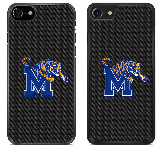 University Memphis Tigers Carbon iPhone SE 2020 | iPhone SE 2022 Case