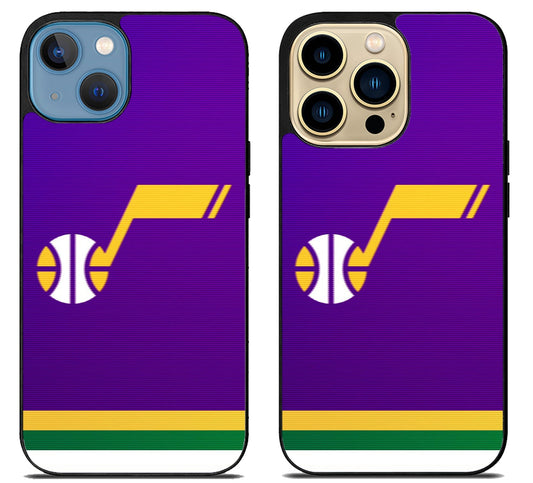 Utah Jazz Logo iPhone 14 | 14 Plus | 14 Pro | 14 Pro Max Case