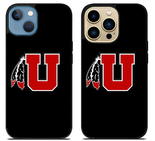 Utah Utes Black iPhone 14 | 14 Plus | 14 Pro | 14 Pro Max Case