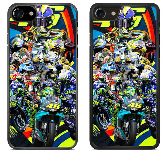 Valentino Rossi Collage iPhone SE 2020 | iPhone SE 2022 Case