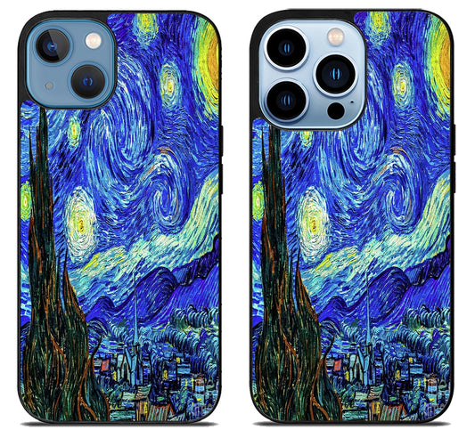 Van Gogh Starry Night iPhone 13 | 13 Mini | 13 Pro | 13 Pro Max Case