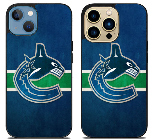Vancouver Canucks Logo iPhone 14 | 14 Plus | 14 Pro | 14 Pro Max Case