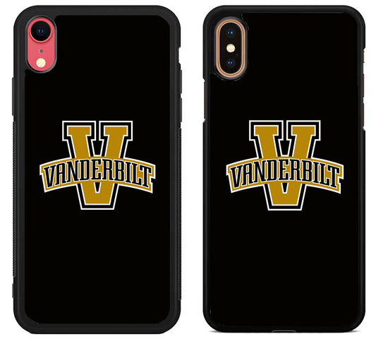 Vanderbilt Commodores Black iPhone X | Xs | Xr | Xs Max Case