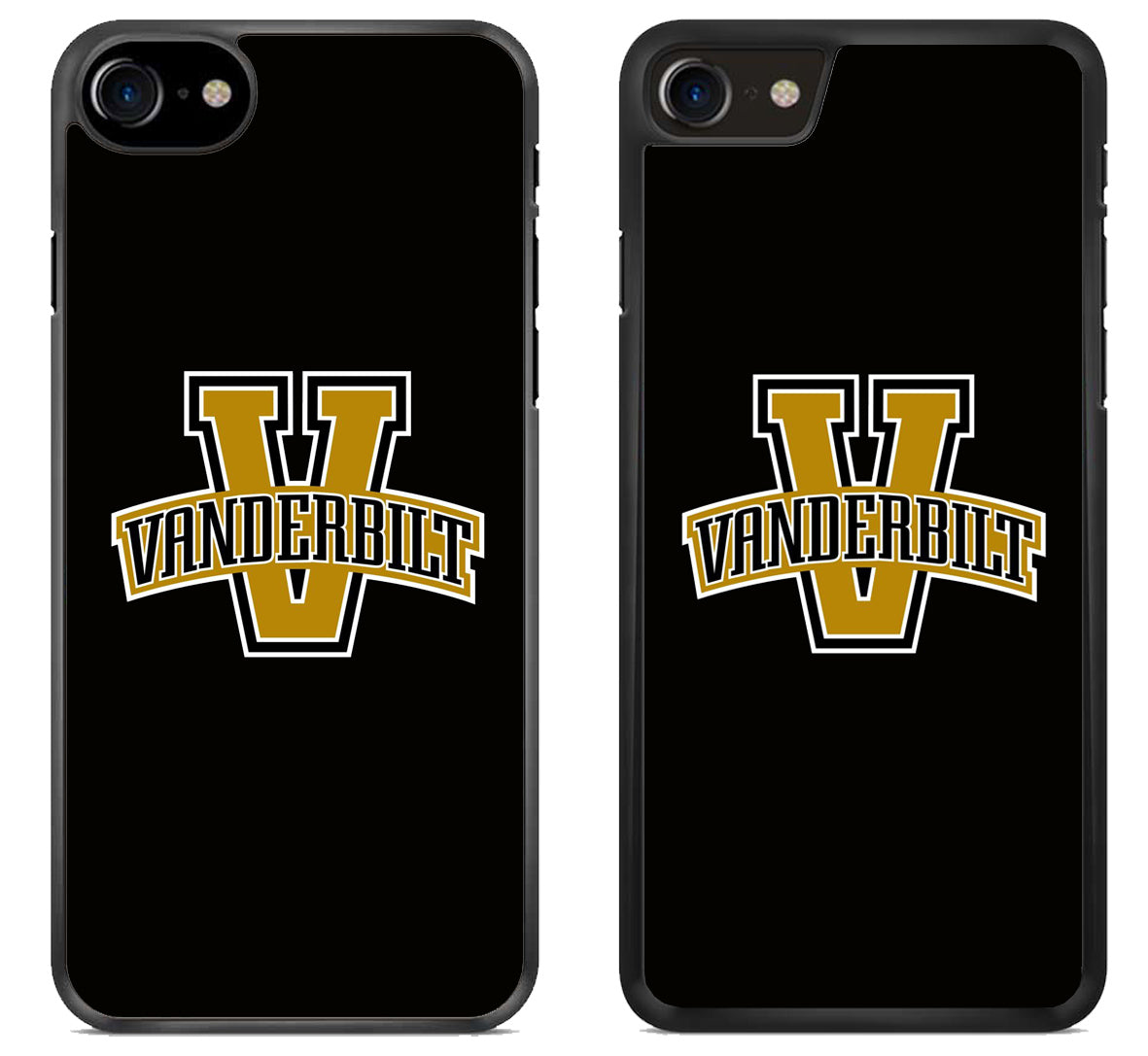 Vanderbilt Commodores Black iPhone SE 2020 | iPhone SE 2022 Case