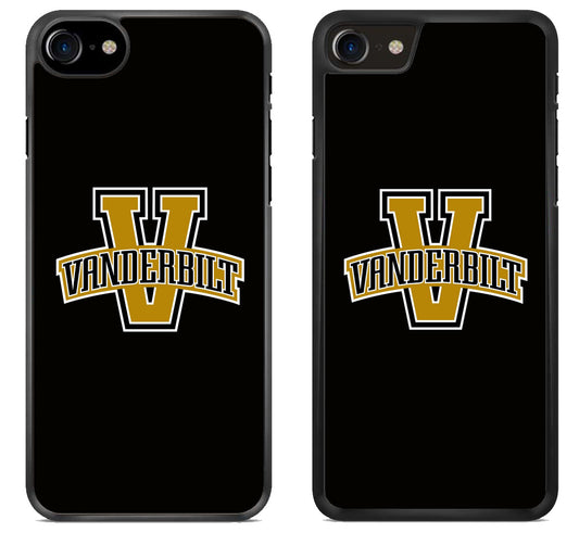 Vanderbilt Commodores Black iPhone SE 2020 | iPhone SE 2022 Case