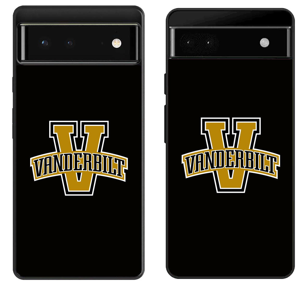 Vanderbilt Commodores Black Google Pixel 6 | 6A | 6 Pro Case