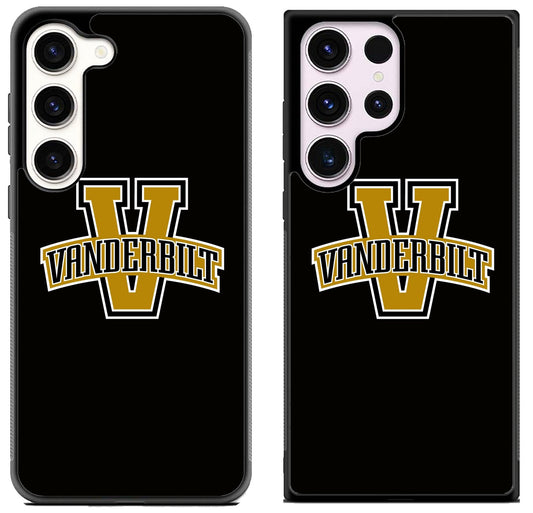 Vanderbilt Commodores Black Samsung Galaxy S23 | S23+ | S23 Ultra Case