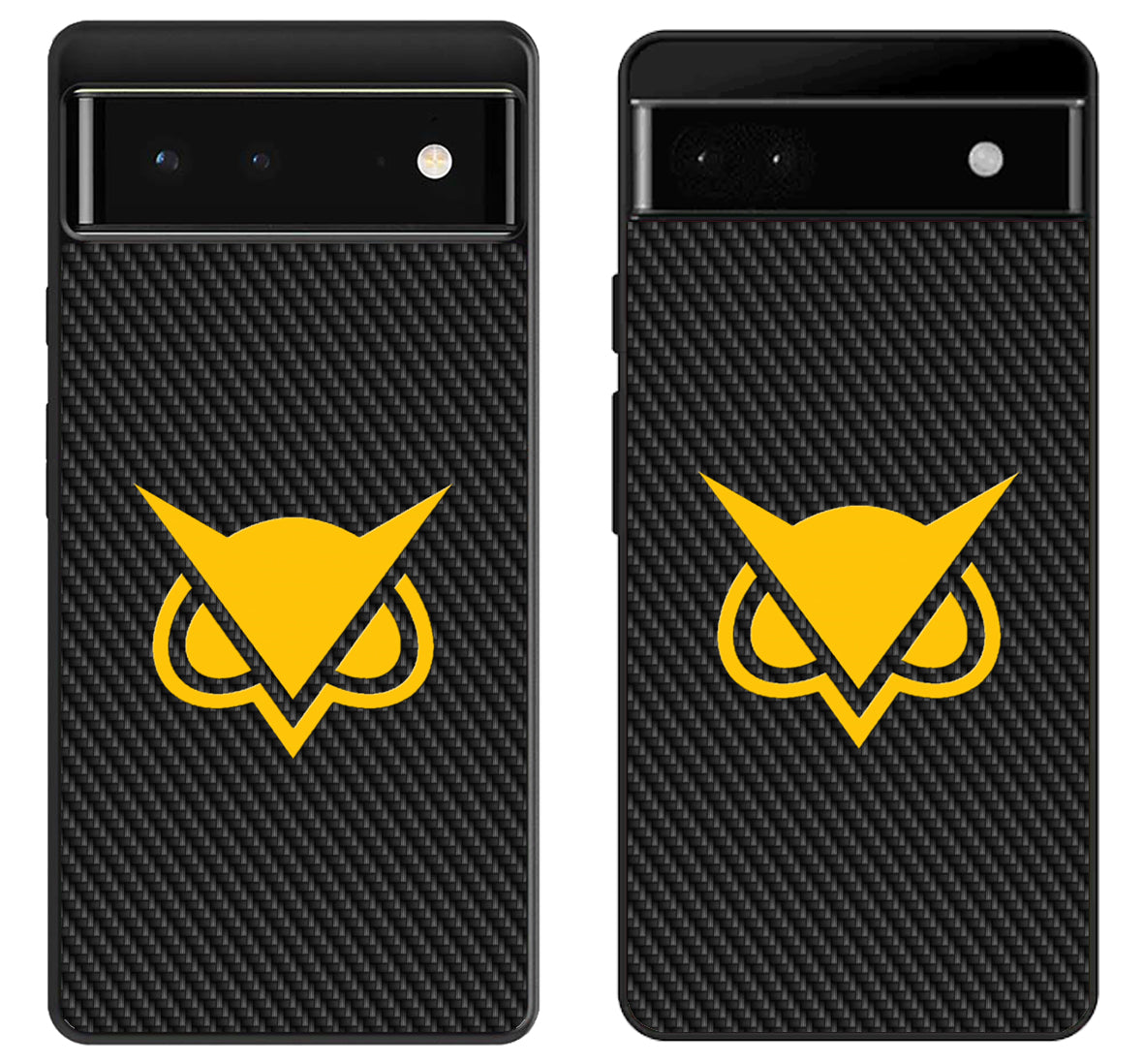 Vanoss Logo Golden Carbon Google Pixel 6 | 6A | 6 Pro Case