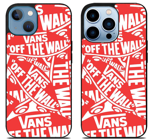 Vans Red Cover iPhone 13 | 13 Mini | 13 Pro | 13 Pro Max Case