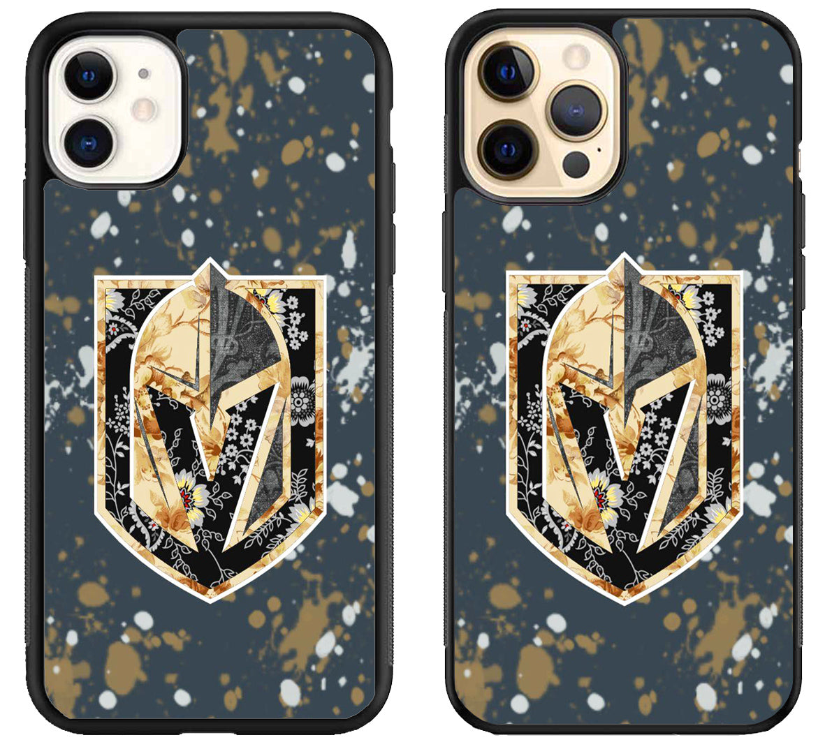 Vegas Golden Knights Style iPhone 12 | 12 Mini | 12 Pro | 12 Pro Max Case