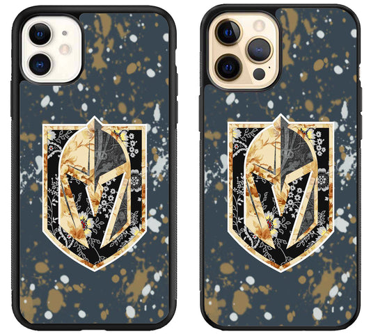 Vegas Golden Knights Style iPhone 12 | 12 Mini | 12 Pro | 12 Pro Max Case
