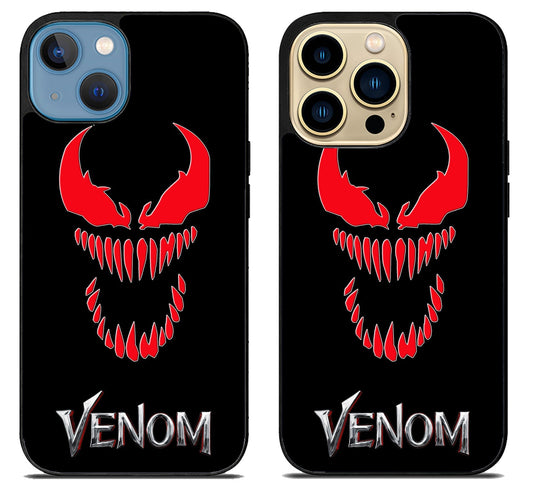 Venom Black Red iPhone 14 | 14 Plus | 14 Pro | 14 Pro Max Case