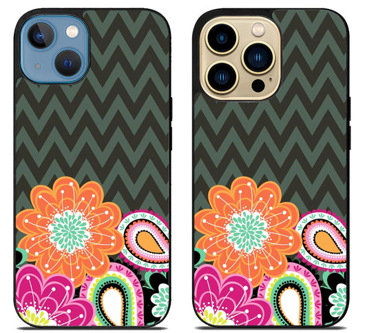 Vera Bradley Flowers iPhone 14 | 14 Plus | 14 Pro | 14 Pro Max Case