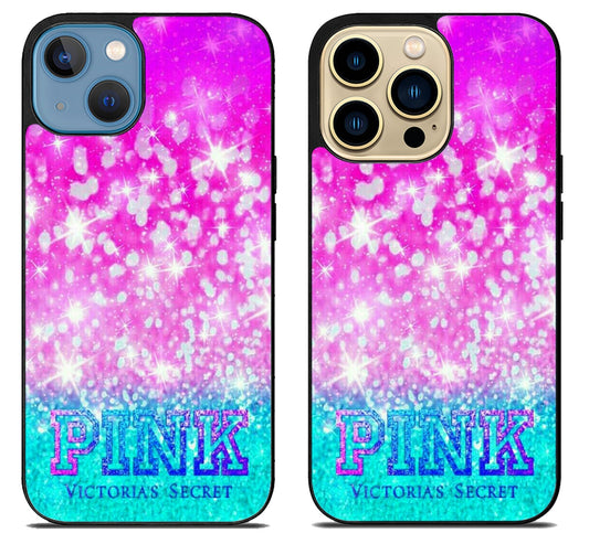 Victoria Secret Sparkly iPhone 14 | 14 Plus | 14 Pro | 14 Pro Max Case