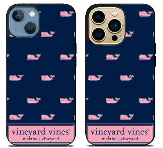 Vineyard Vines Blue iPhone 14 | 14 Plus | 14 Pro | 14 Pro Max Case