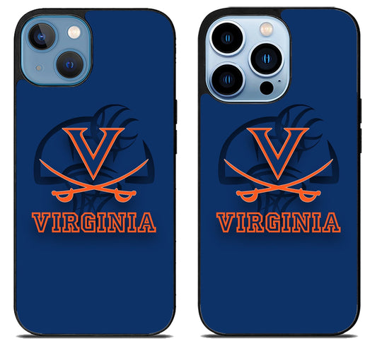 Virginia Cavaliers Logo Cover iPhone 13 | 13 Mini | 13 Pro | 13 Pro Max Case