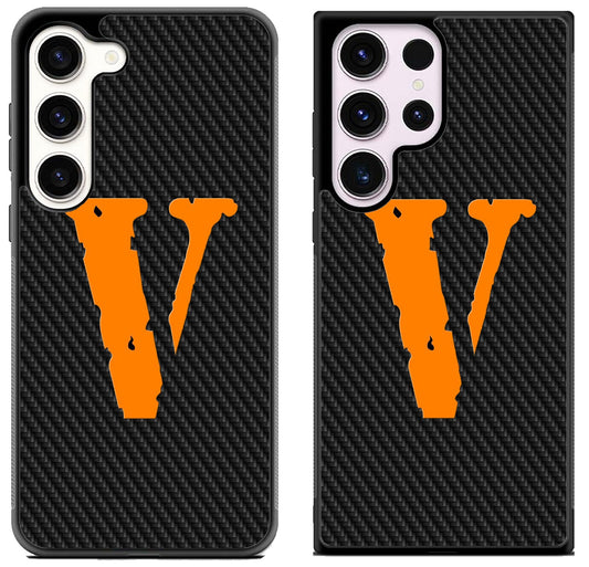 Vlone Logo Carbon Samsung Galaxy S23 | S23+ | S23 Ultra Case