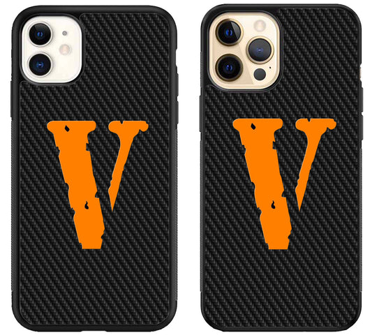 Vlone Logo Carbon iPhone 12 | 12 Mini | 12 Pro | 12 Pro Max Case