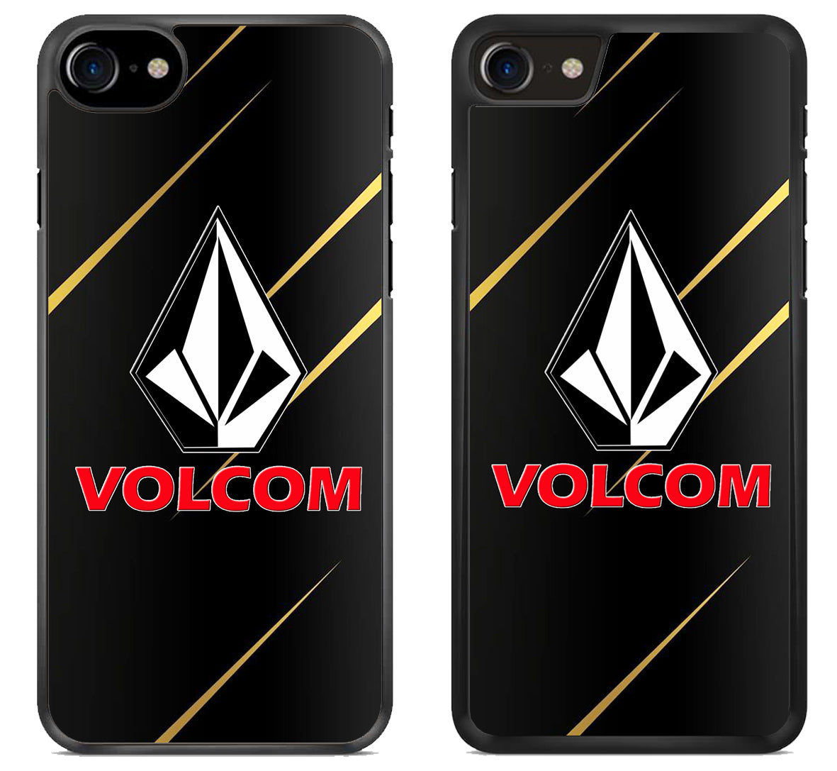 Volcom Black Metallic iPhone SE 2020 | iPhone SE 2022 Case