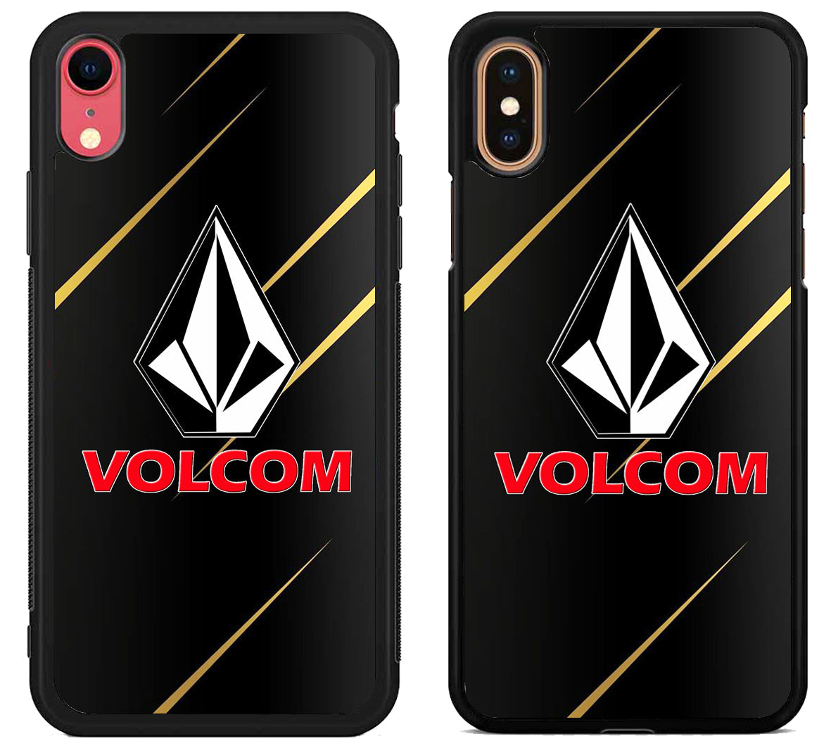 Volcom Black Metallic iPhone X | Xs | Xr | Xs Max Case