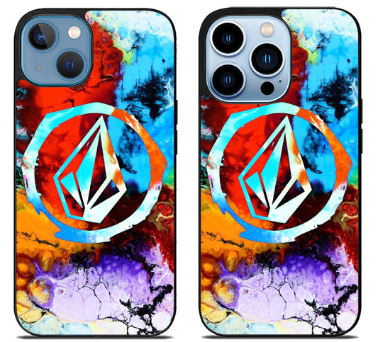 Volcom Logo Abstract iPhone 13 | 13 Mini | 13 Pro | 13 Pro Max Case