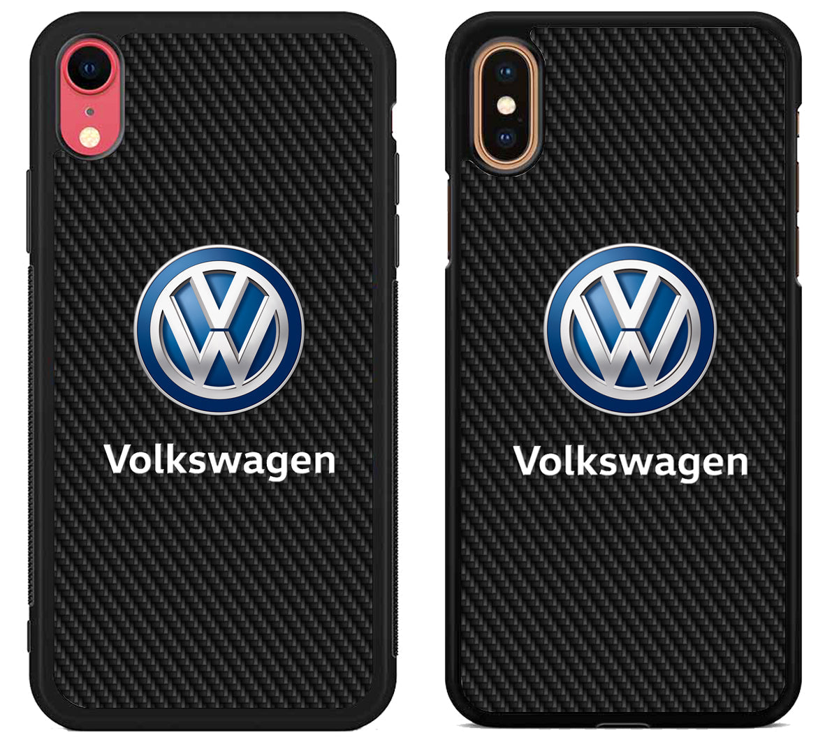 Volkswagen Black Carbon iPhone X | Xs | Xr | Xs Max Case
