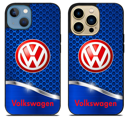 Volkswagen Blue Lgo iPhone 14 | 14 Plus | 14 Pro | 14 Pro Max Case
