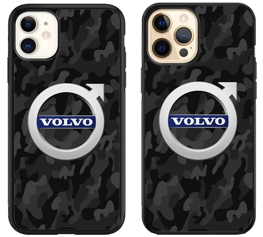 Volvo Black Camo iPhone 12 | 12 Mini | 12 Pro | 12 Pro Max Case