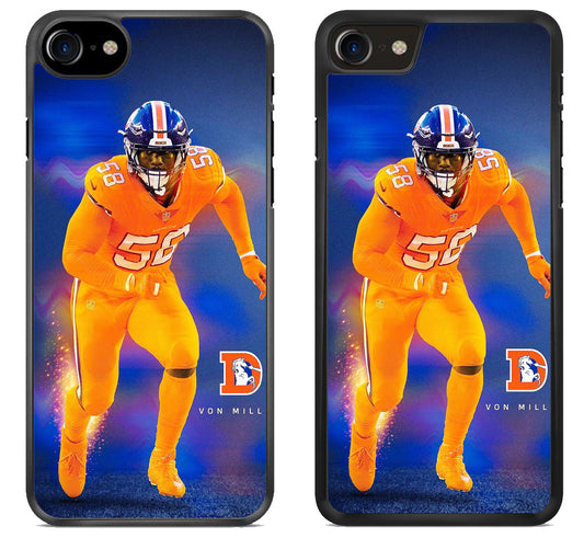 Von Miller Denver Broncos iPhone SE 2020 | iPhone SE 2022 Case