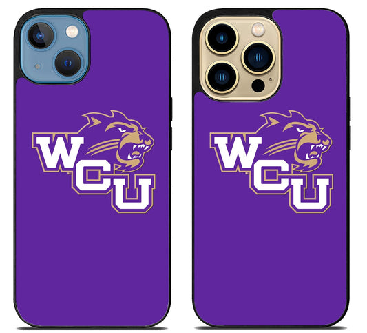 WCU Western Carolina Catamounts Logo iPhone 14 | 14 Plus | 14 Pro | 14 Pro Max Case