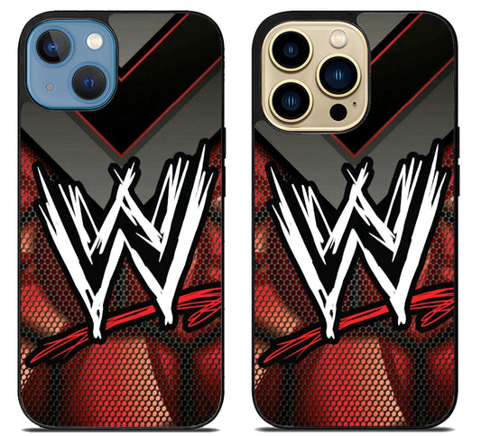 WWE Logo Wallpaper iPhone 14 | 14 Plus | 14 Pro | 14 Pro Max Case