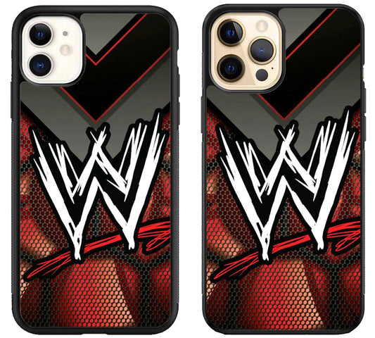 WWE Logo Wallpaper iPhone 12 | 12 Mini | 12 Pro | 12 Pro Max Case