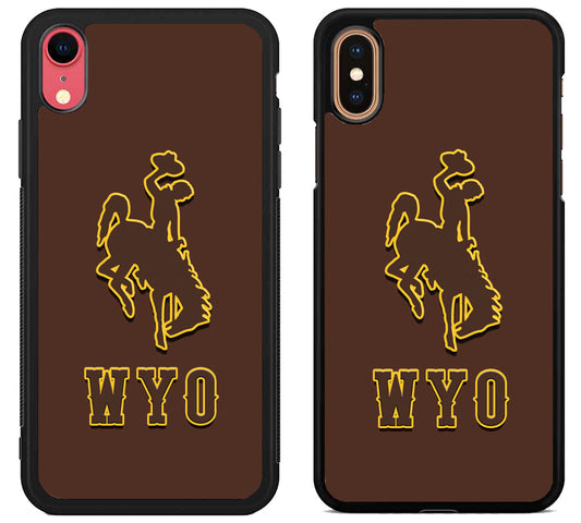 WYO Wyoming Cowboys iPhone X | Xs | Xr | Xs Max Case